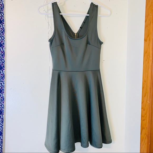 Dresses & Skirts - Olive Green Mini Dress